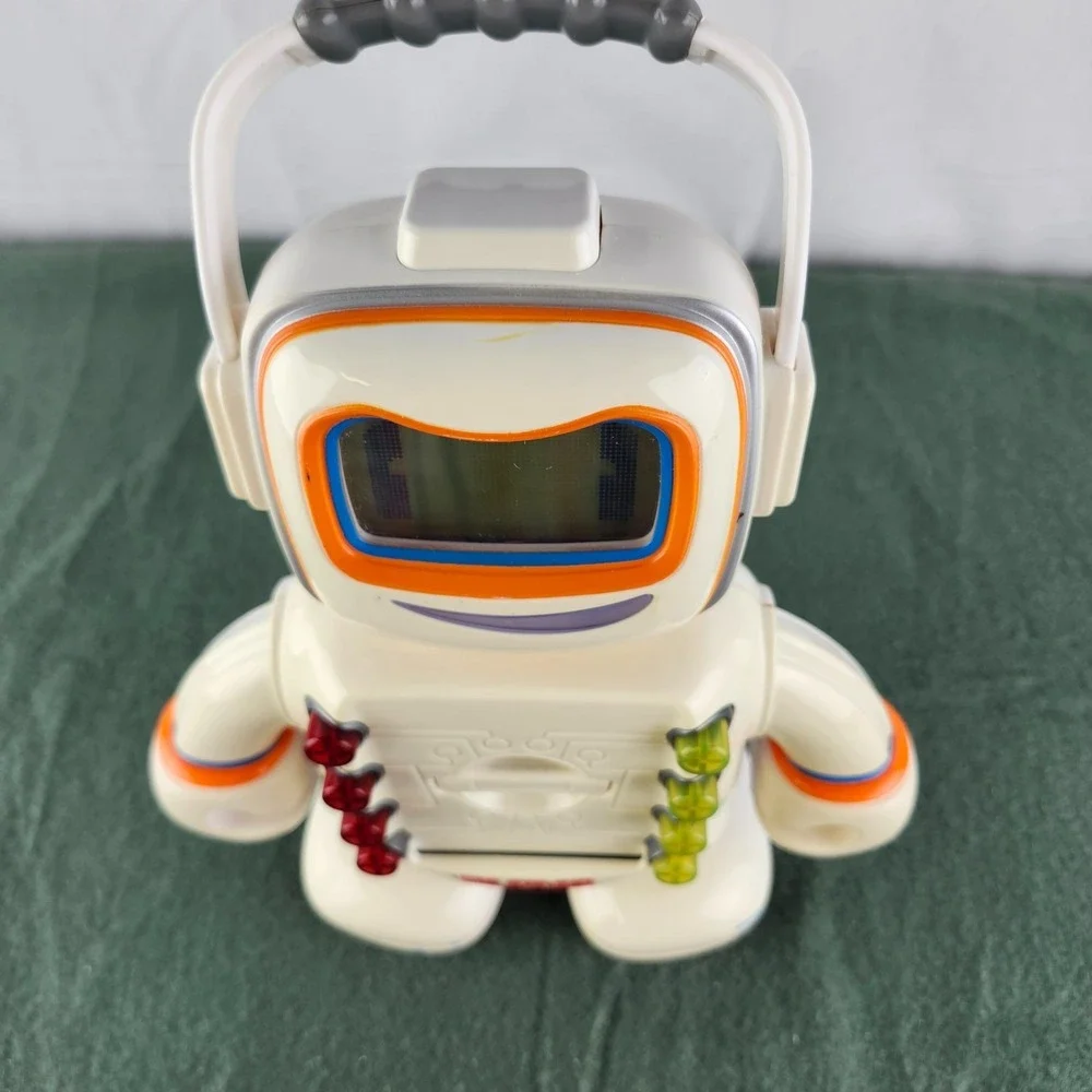 Vintage Playskool Alphie Interactive Learning Talking Robot Lights & Sound WORKS